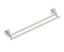 barre à serviette double 18 po MILAN 254182 nickel poli