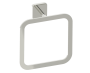 Square anneau porte-serviette MILAN 254464 nickel poli