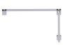 poignée de porte de douche décalée 12 po x 24 po MILAN 25471224 chrome poli