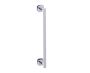 18 po poignée de porte de douche MILAN 2547518 chrome poli