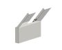 double Coat Hook COLOGNE 255139-2 nickel poli
