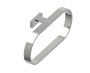 Round anneau porte-serviette COLOGNE 255464 nickel brossé