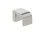 poignée simple pour porte de douche (Knob Only) COLOGNE 2557503 nickel brossé
