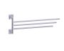 16 po porte-serviettes triple pivotant MADRID 262111 chrome poli