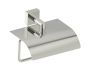 classique porte-papier hygiénique avec couvercle MADRID 262153 nickel poli