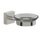 montage muraled porte-savon with verre givré MADRID 262650 nickel brossé