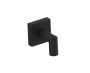 poignée simple pour porte de douche (Knob Only) MADRID 2627503 noir mat