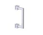 8 po poignée de porte de douche MADRID 2627508 chrome poli
