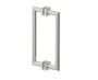 poignée double pour porte de douche 12 po MADRID 2627812 nickel poli