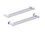 barre à serviette double 18 po LISBON 277182 chrome poli