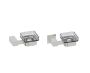porte-savon LISBON 277650 nickel poli