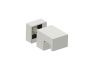 poignée simple pour porte de douche LISBON 2777501 nickel poli