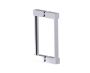 poignée double pour porte de douche 8 po LISBON 2777808 chrome poli
