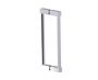 poignée double pour porte de douche 12 po LISBON 2777812 chrome poli