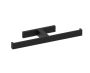 double porte-papier hygiénique MUNICH 288155 noir mat