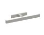 double porte-papier hygiénique MUNICH 288155 nickel brossé