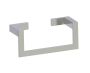 Rectangular anneau porte-serviette MUNICH 288464 nickel brossé