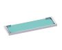 tablette en verre MUNICH 288671 chrome poli