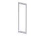 poignée double pour porte de douche 18 po MUNICH 2887818 chrome poli