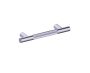 4 po poignée d'armoire moleté droit 310704 nickel brossé