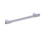 12 po poignée d'armoire moleté droit 310712 nickel brossé
