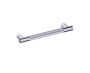 12 po poignée d'électroménager moleté droit 310912 nickel brossé