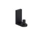 Small Coat Hook FRANKFURT 313139 noir mat