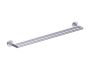 barre à serviette double 24 po FRANKFURT 313242 chrome poli
