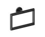 Square anneau porte-serviette FRANKFURT 313464 noir mat