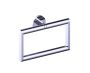 Square anneau porte-serviette FRANKFURT 313464 chrome poli