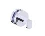 poignée simple pour porte de douche FRANKFURT 3137501 chrome poli