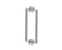 poignée double pour porte de douche 12 po FRANKFURT 3137812 nickel poli