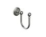 Coat Hook (U-shaped) FLORENCE 322137U nickel brossé