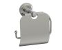 porte-papier hygiénique avec couvercle FLORENCE 322153 nickel brossé
