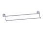 barre à serviette double 24 po FLORENCE 322242 chrome poli