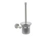 ensemble brosse de toilette FLORENCE 322610 nickel brossé