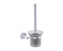 ensemble brosse de toilette FLORENCE 322610 chrome poli
