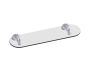 20 po tablette en verre FLORENCE 322671 chrome poli