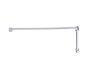 poignée de porte de douche décalée 8 po x 24 po FLORENCE 32270824 chrome poli