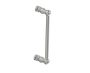 12 po poignée simple pour porte de douche FLORENCE 3227512 nickel poli