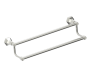 barre à serviette double 18 po PISA 342182 nickel poli