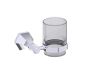 Bathroom Tumbler Cup & Toothbrush Holder PISA 342660 chrome poli