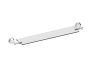 tablette en verre PISA 342671 chrome poli