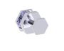 simple Shower Door Knob PISA 3427501 chrome poli