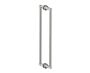 poignée double pour porte de douche 24 po PISA 3427824 nickel poli