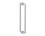 poignée double pour porte de douche 24 po PISA 3427824 chrome poli