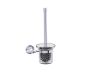 ensemble brosse de toilette LYON 351610 chrome poli