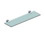 20 po tablette en verre CIRCO 365671 chrome poli