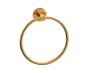 anneau porte-serviette CIRCO KNURLED 366460 champagne bronze