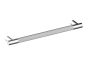 24 po poignée d'électroménager CIRCO KNURLED 366924 chrome poli
